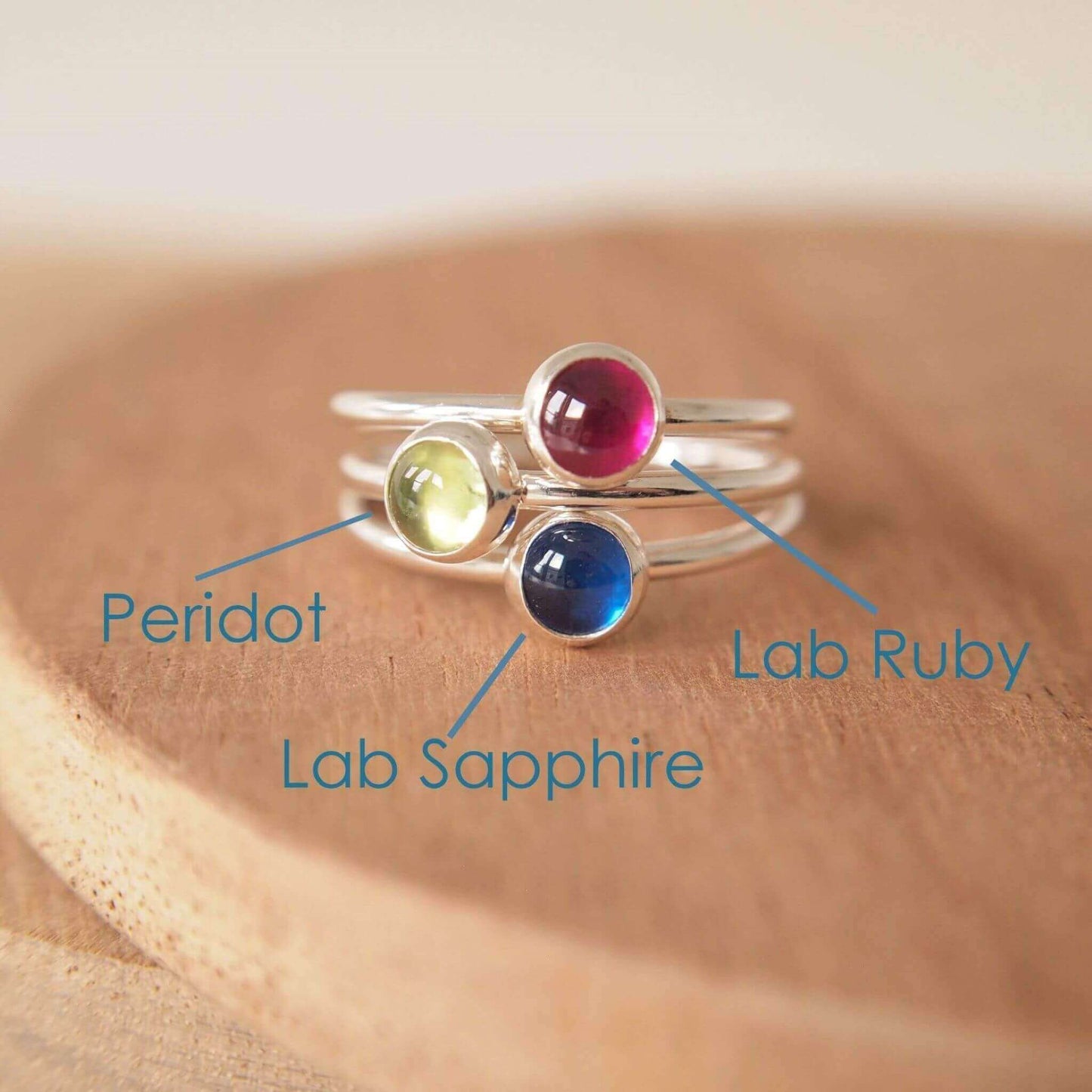 Create your own Birthstone Set - Five Birthstones