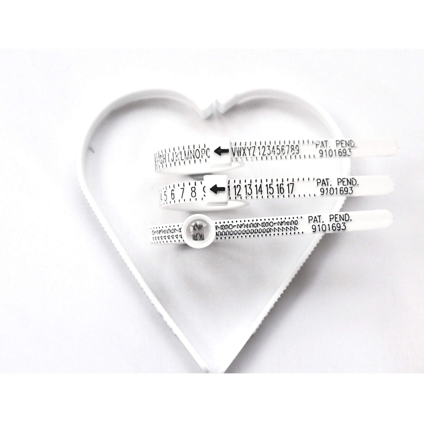Ring sizers in three different scales, Uk, US and European. Available individually or as sets. Shipped from the UK